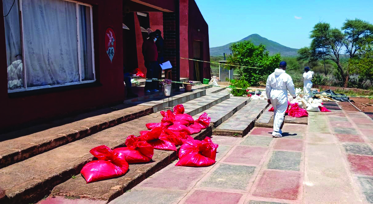 Pots, chemicals and a police raid