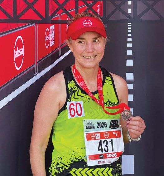 Two cities, two podiums for Elmarie!