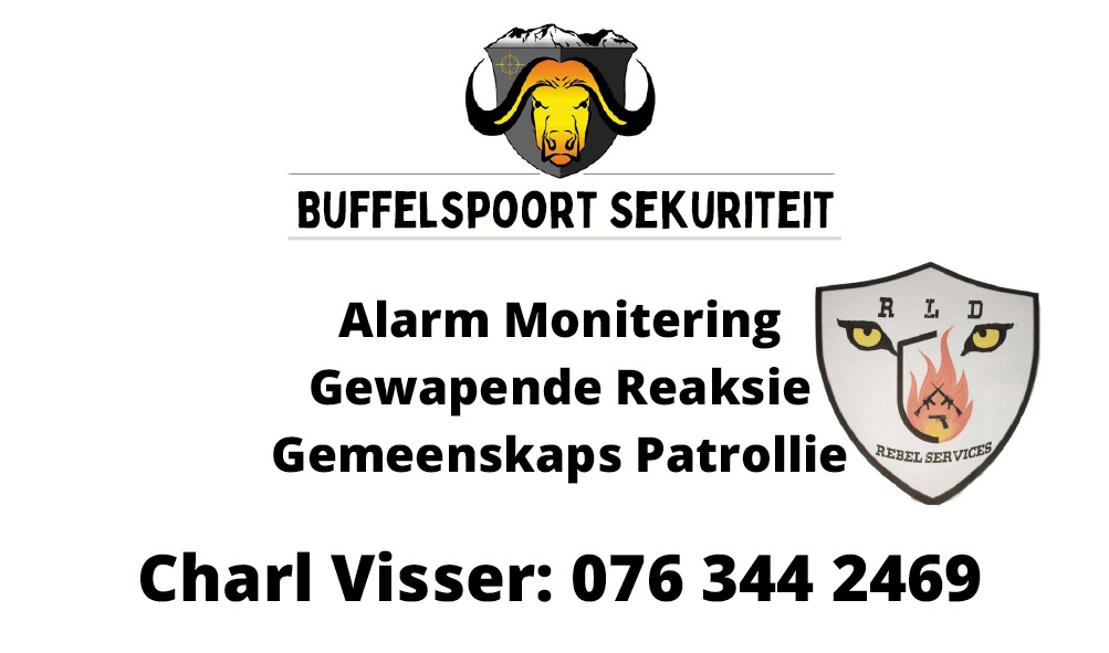 BUFFELSPOORT SEKURITEIT