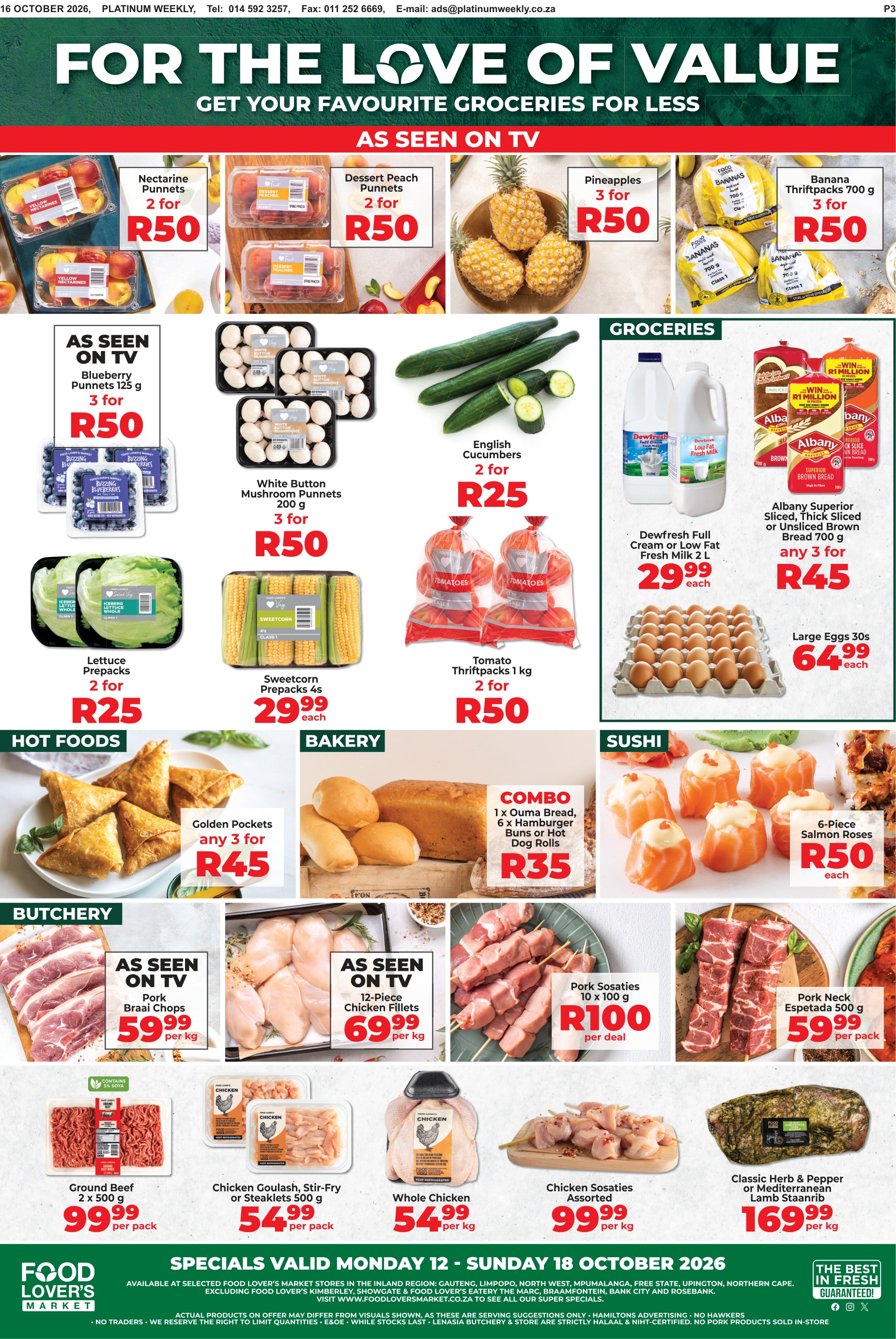 Food Lover’s Market — For the love of value