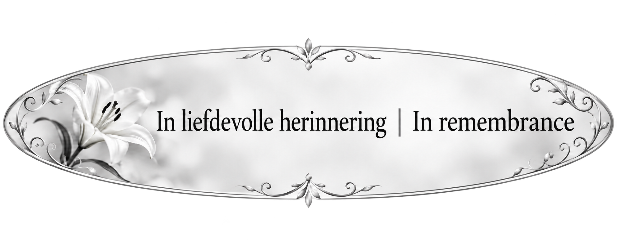 In liefdevolle herinnering | In remembrance